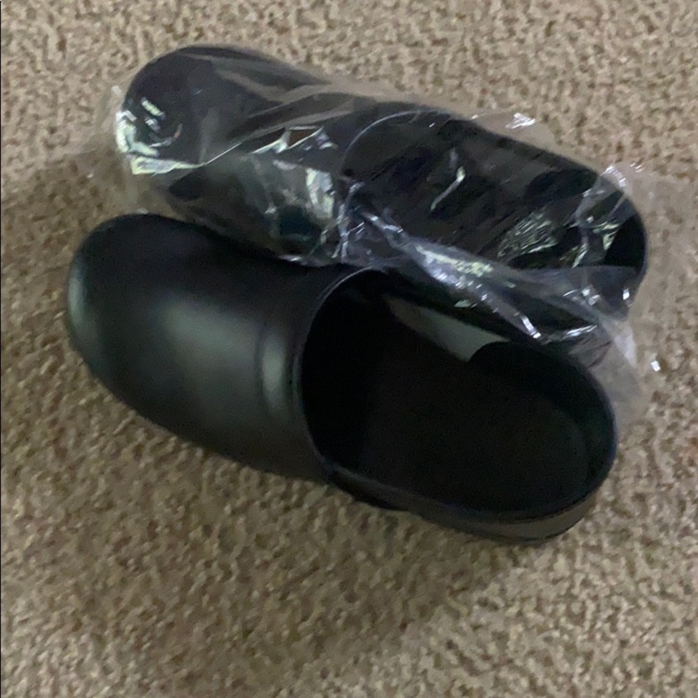 Dansko Professional Black Slip on Clog Shoes 12